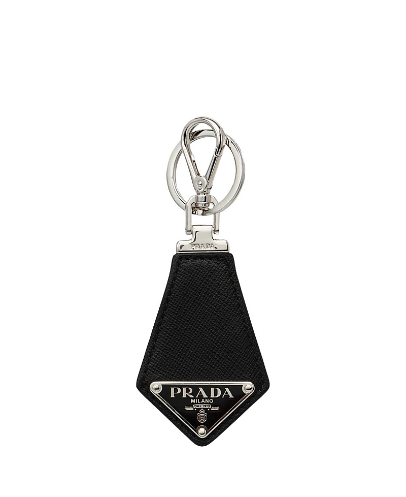 Prada Saffiano Leather Keychain