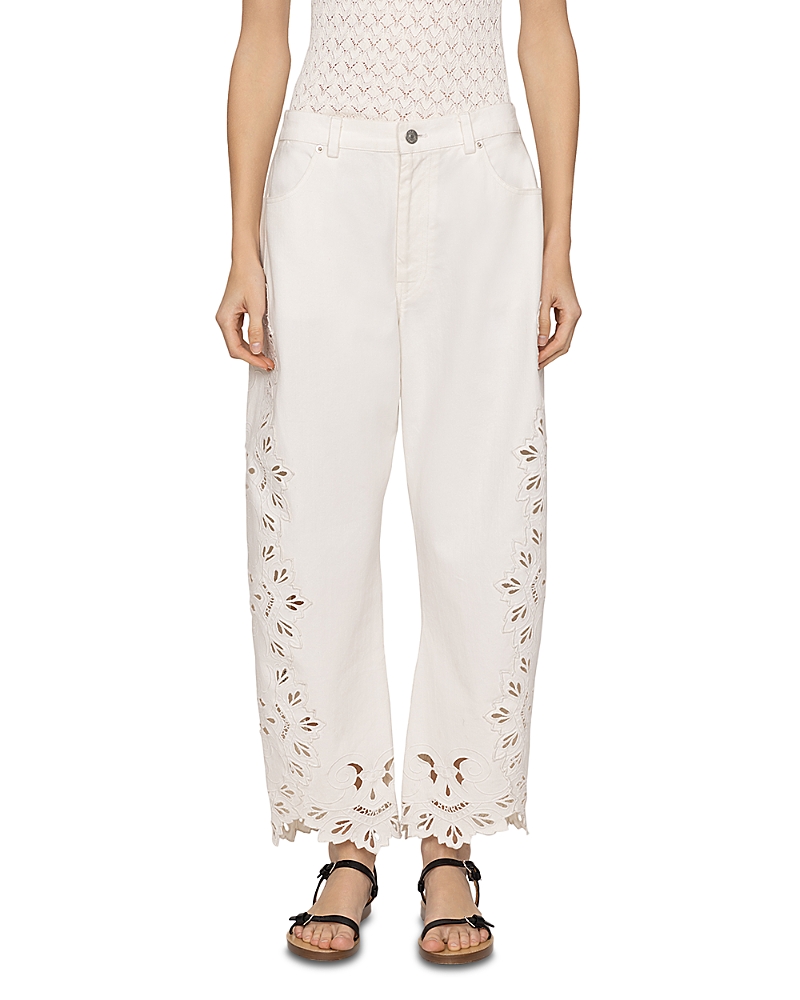 Sea Cavina High Rise Jeans in White