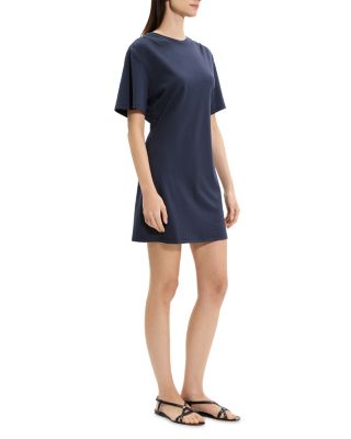 Ruched Shoulder Dress