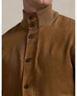 Hybrid Linen Cardigan