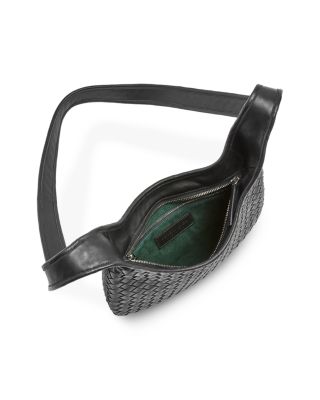 Intrecciato Leather Crossbody Bag