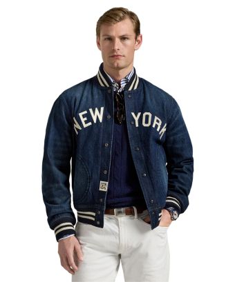 【RalphLauren】MLB Yankees ヤンキース デニム ジャケット BEAMS（ビームス）POLO RALPH LAUREN / ヤンキース デニム