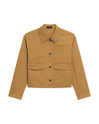 Cropped Work Jacket