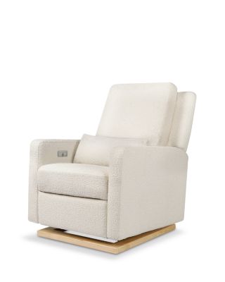 Sigi Electronic Recliner and Glider in Eco Performance Fabric with USB Port