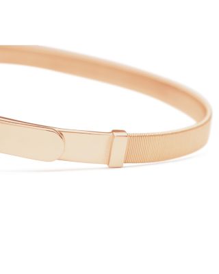 18K Rose Gold Masai Coil Bangle Bracelet