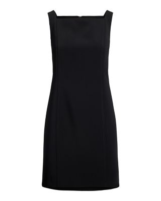 Stretch Crepe Sleeveless Dress