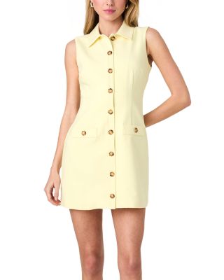 Azra Button Front Dress