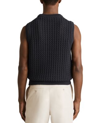 Sleeveless Crochet Vest