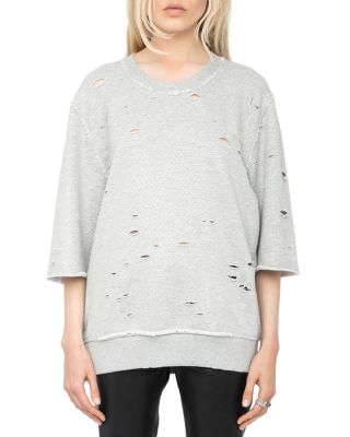 Edmond Distressed Sweatshirt