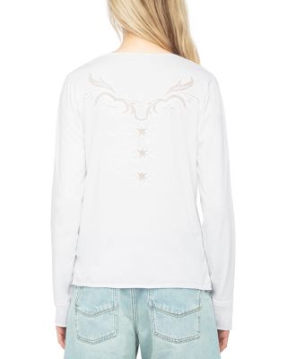 Tunisian Long Sleeve Tee