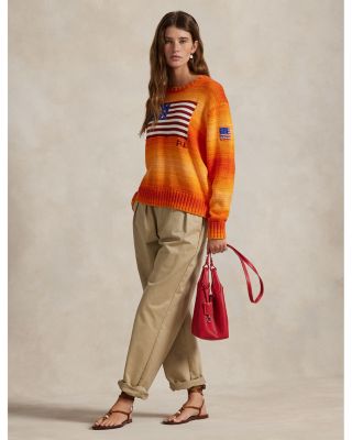Flag Ombr&eacute; Cotton Sweater