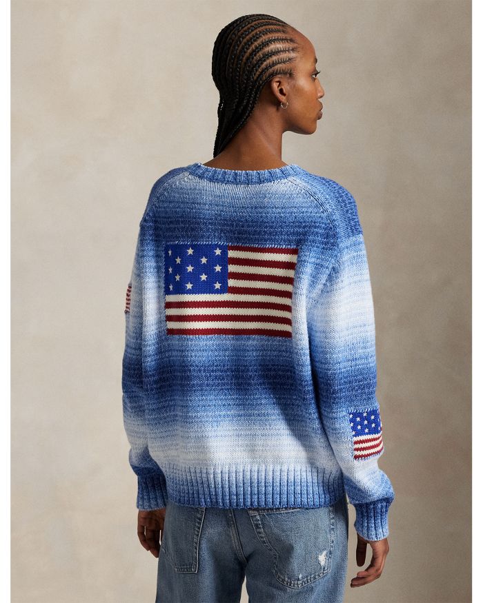 Flag Ombré Cotton Sweater
