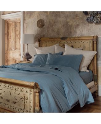 Washed Cotton Percale Flat Sheet