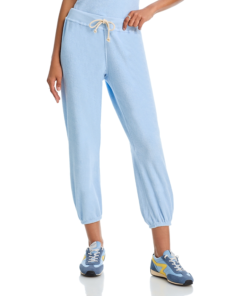 PERFECTWHITETEE PERFECTWHITETEE GOGO TERRY CROPPED JOGGER PANTS