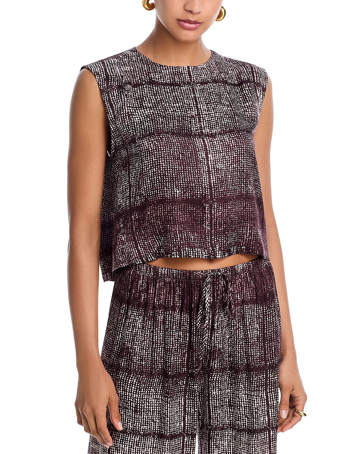 Bella Dahl Button Back Cropped Top