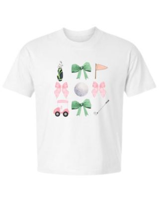  Women's Coquette Golf Girl Short Sleeve T-Shirt