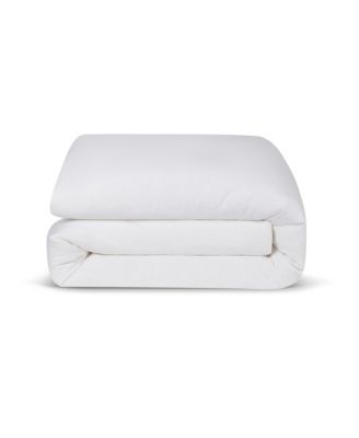 Piglet in Bed - Washed Cotton Percale Duvet Cover, Queen