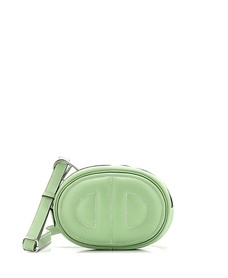 Pre-owned Pre-owned Hermes Hermes In-the-loop Belt Bag Verso Swift In Green