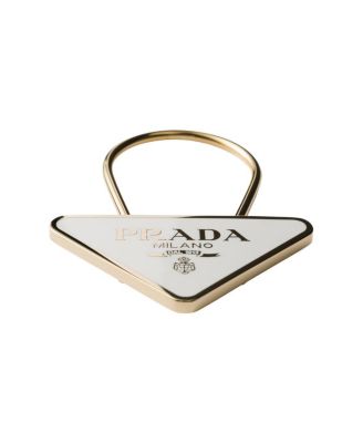 Enameled Metal Key Ring