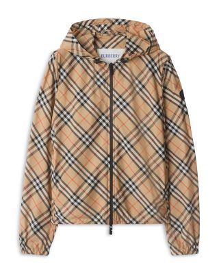 Burberry - Salcombe Check Hooded Jacket