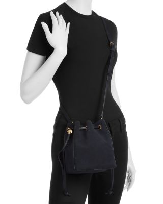 Madewell Drawstring Suede Crossbody Bag