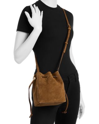 Madewell Drawstring Suede Crossbody Bag