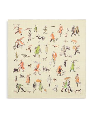 Paws on Parade Silk Scarf