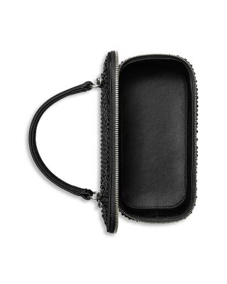 Kira Embellished Satin Vanity Case