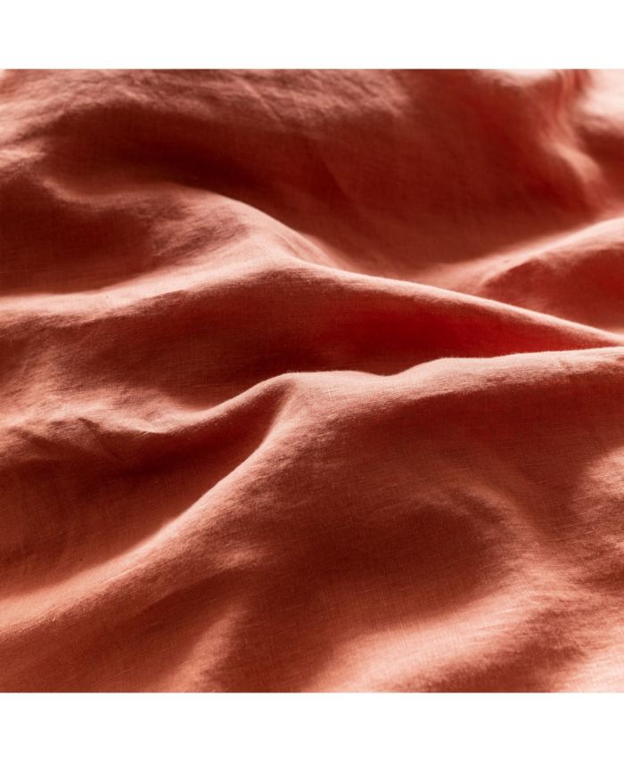 Plain Linen Pillowcase Pair