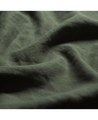 Plain Linen Pillowcase Pair, King