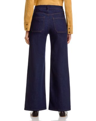 Le Slim Palazzo Modernist Pocket Jeans in Rinse