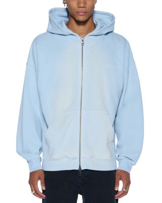 Ksubi Intruder Ekcess Oversize Zip Hoodie In Blue | ModeSens