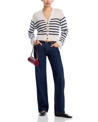 100% Cashmere V Neck Cardigan Sweater - Exclusive