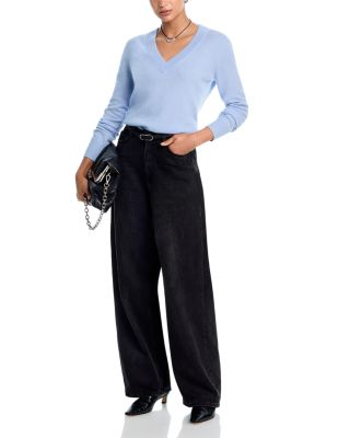 100% Cashmere V Neck Sweater - Exclusive