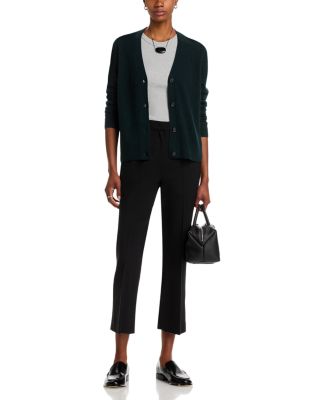 100% Cashmere V Neck Cardigan Sweater - Exclusive