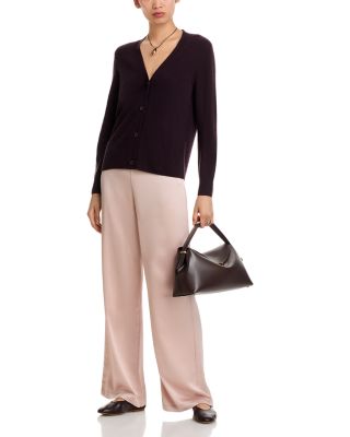 100% Cashmere V Neck Cardigan Sweater - Exclusive