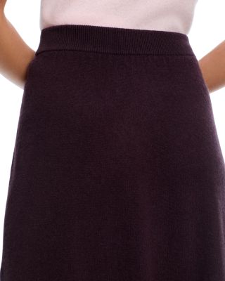 100% Cashmere Midi Skirt - Exclusive