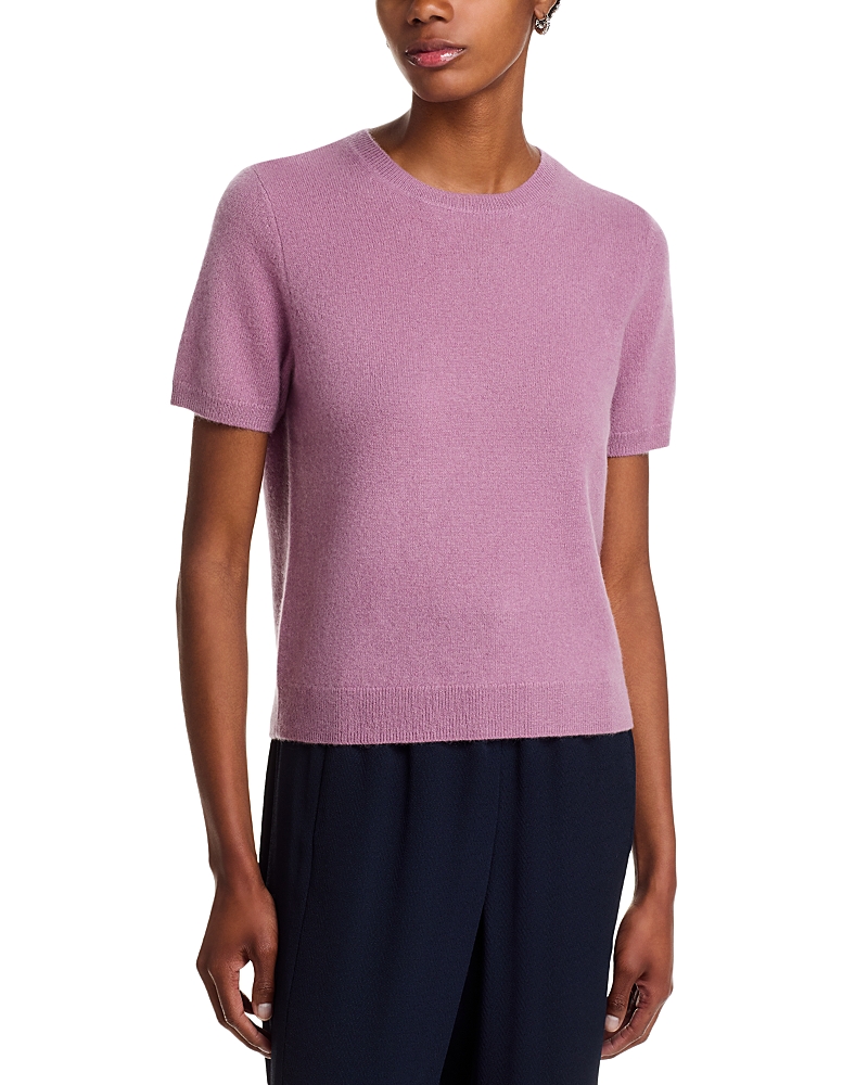 C By Bloomingdale's Cashmere Cashmere Crewneck Sweater - Exclusive In Pink