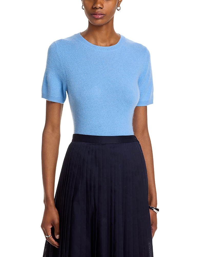 C By Bloomingdale's Cashmere Cashmere Crewneck Sweater - Exclusive In Blue