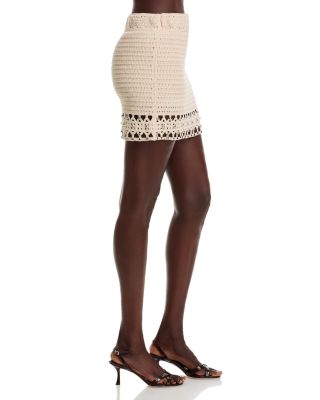 Crochet Mini Skirt - Exclusive