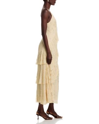 Embellished V Neck Cami Gown - Exclusive