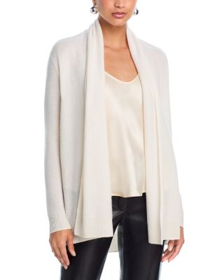 100% Cashmere Open-Front Cardigan - Exclusive