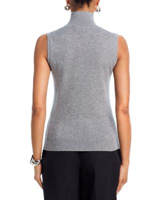 Sleeveless 100% Cashmere Sweater - Exclusive