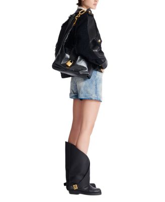 Sync Hobo Bag in Calfskin Leather