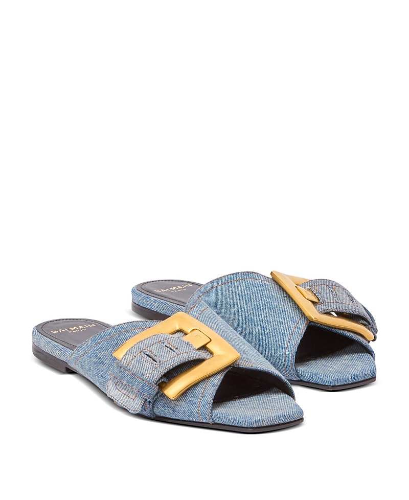Balmain Women's Anthem Flat Denim
