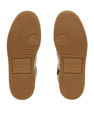 Women's Swan Leopard Print Suede Leather Trainers