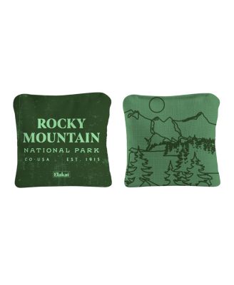 6x6 Rocky Mountain National Park Durasuede + Turbo Polyglide Pilot Versacraft Cornhole Bags