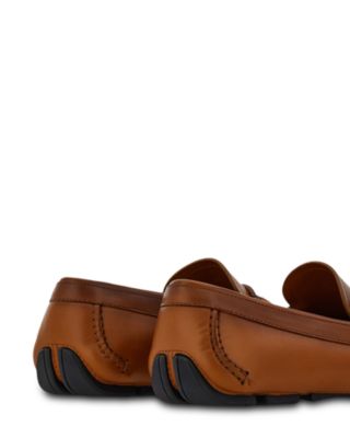 Men's Front Gancini Ornament Slip On Drivers