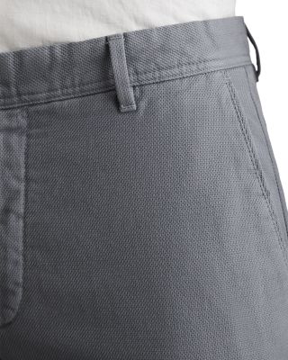 Textured Slim Fit Chino Trousers