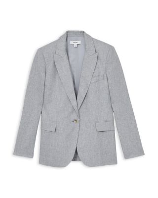 Willow Single Button Linen Jacket